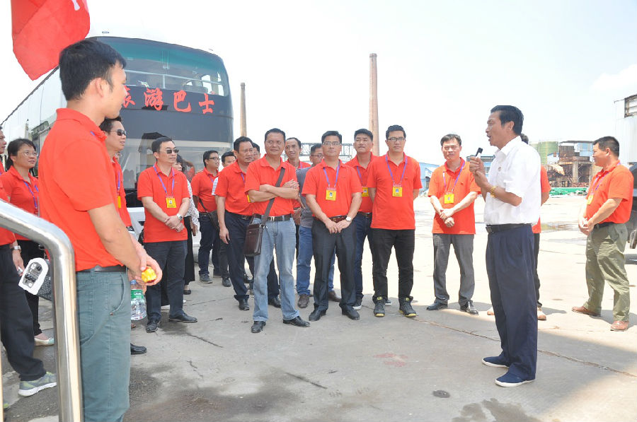 玉林市黨校中青年干部培訓干部到我司參觀調(diào)研